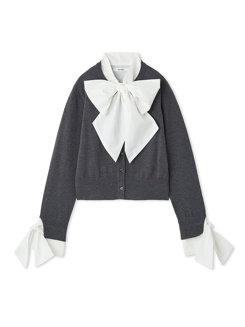 Amazon | [スナイデル] ボウタイドッキングニットプルオーバー